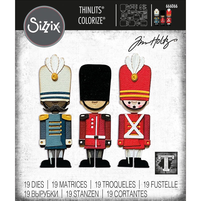 Tim Holtz  Sizzix Dies Harvey Colorize 666066