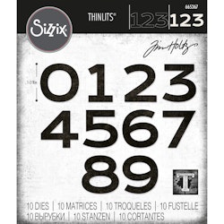 Tim Holtz Sizzix Dies Countdown 665367