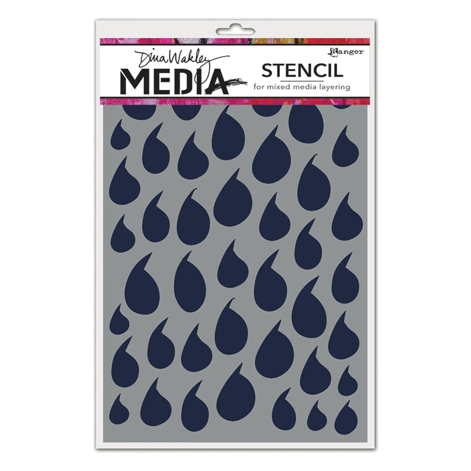 Stencil Dina Wakley Dollops MDS60598