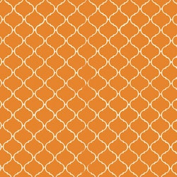 Canvas Corp Orange Ivory Tile 12x12" Mönsterpapper