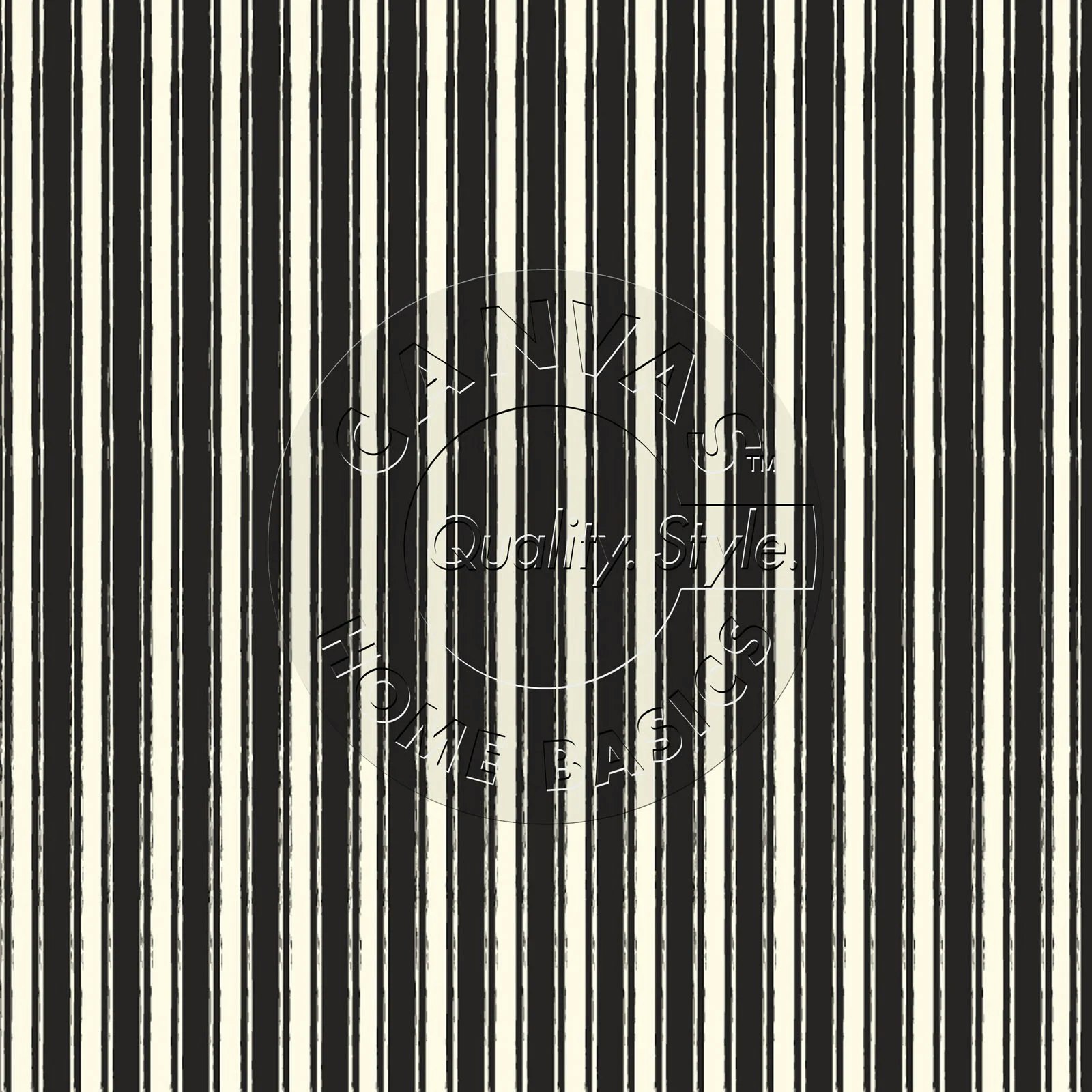 Canvas Corp Black Ivory Stripe 12x12" Mönsterpapper