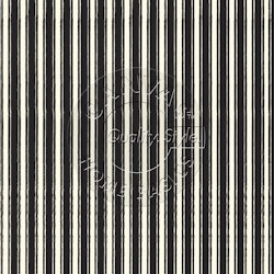 Canvas Corp Black Ivory Stripe 12x12" Mönsterpapper