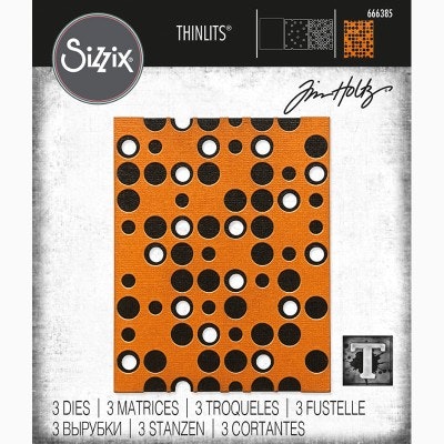 Tim Holtz Sizzix Dies Layered Dots 666385