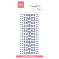 Marianne Design Enamel dots Silver glitter