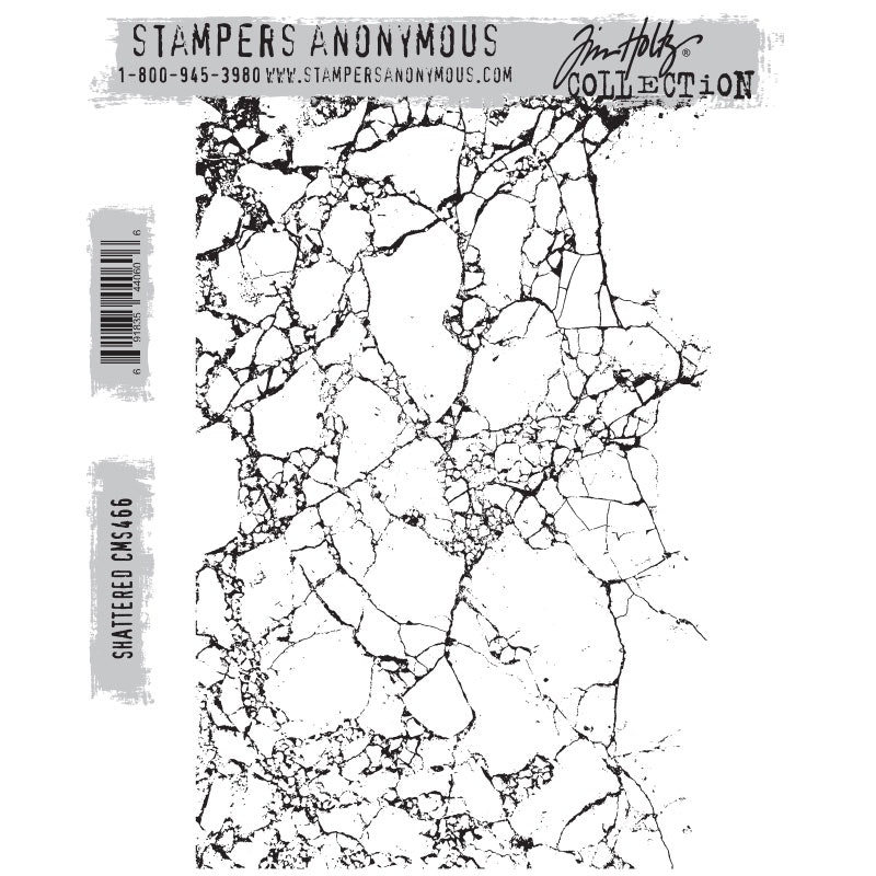 Tim Holtz Stamps Shattered CMS466