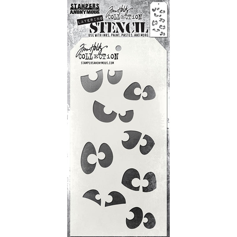 Tim Holtz Stencil Peekaboo THS169