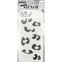 Tim Holtz Stencil Peekaboo THS169