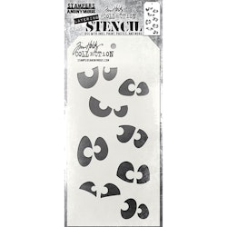 Tim Holtz Stencil Peekaboo THS169