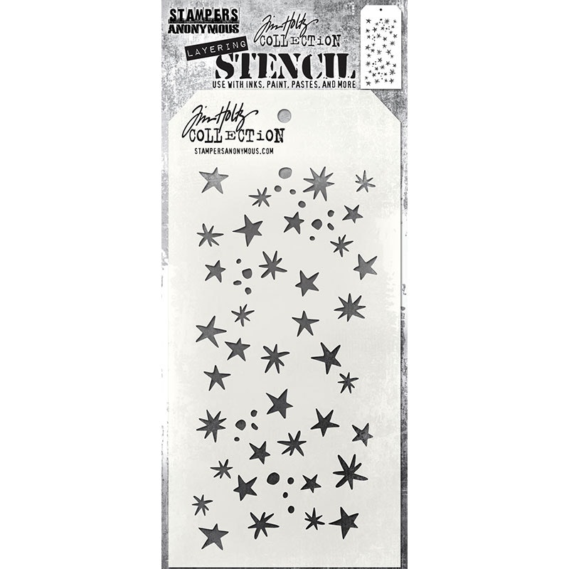 Tim Holtz Stencil Spellbound THS170