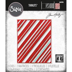 Tim Holtz Sizzix Dies Layered Stripes 666336