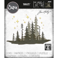 Tim Holtz Sizzix Dies Forest Shadows 666334