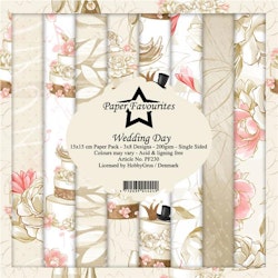 Paper Favourites -Wedding Day 6x6" Pappersblock