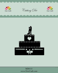 Dixie Craft Cutting Die Wedding Cake