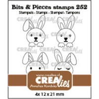 Crealies Bits & Pieces Bunnies