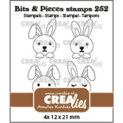 Crealies Bits & Pieces Bunnies