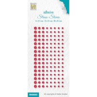 ​Nellie´s Choice Adhesive Strass Stones Christmas Red