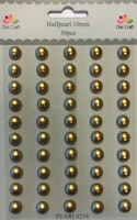 Dixi Craft Halvpärlor Guld 10mm