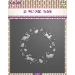 Nellie's Choice Embossing folder Easter