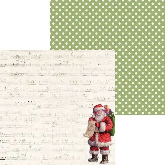 Kaisercaft Down Making A List  12x12"