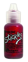 Ranger Stickles Glitter Glue - Christmas Red 18 ml