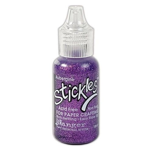 Ranger Stickles Glitter Glue - Aubergine 18 ml