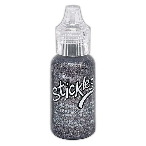 Ranger Stickles Glitter Glue - Graphite 18 ml