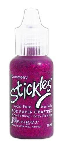Ranger Stickles Glitter Glue - Cranberry 18 ml