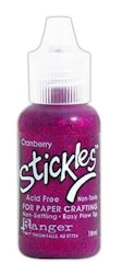 Ranger Stickles Glitter Glue - Cranberry 18 ml