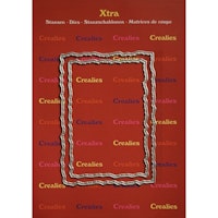Crealies die ATC Rough edges and stiche