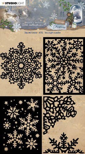 Studio Light ATC Snowflake backgrounds