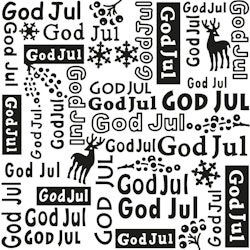 Nellies Choice 3D Embossing Folder God Jul