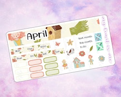Hobonichi Weeks - April monthly