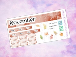 Hobonichi Weeks - November monthly