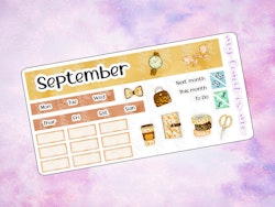 Hobonichi Weeks - September monthly