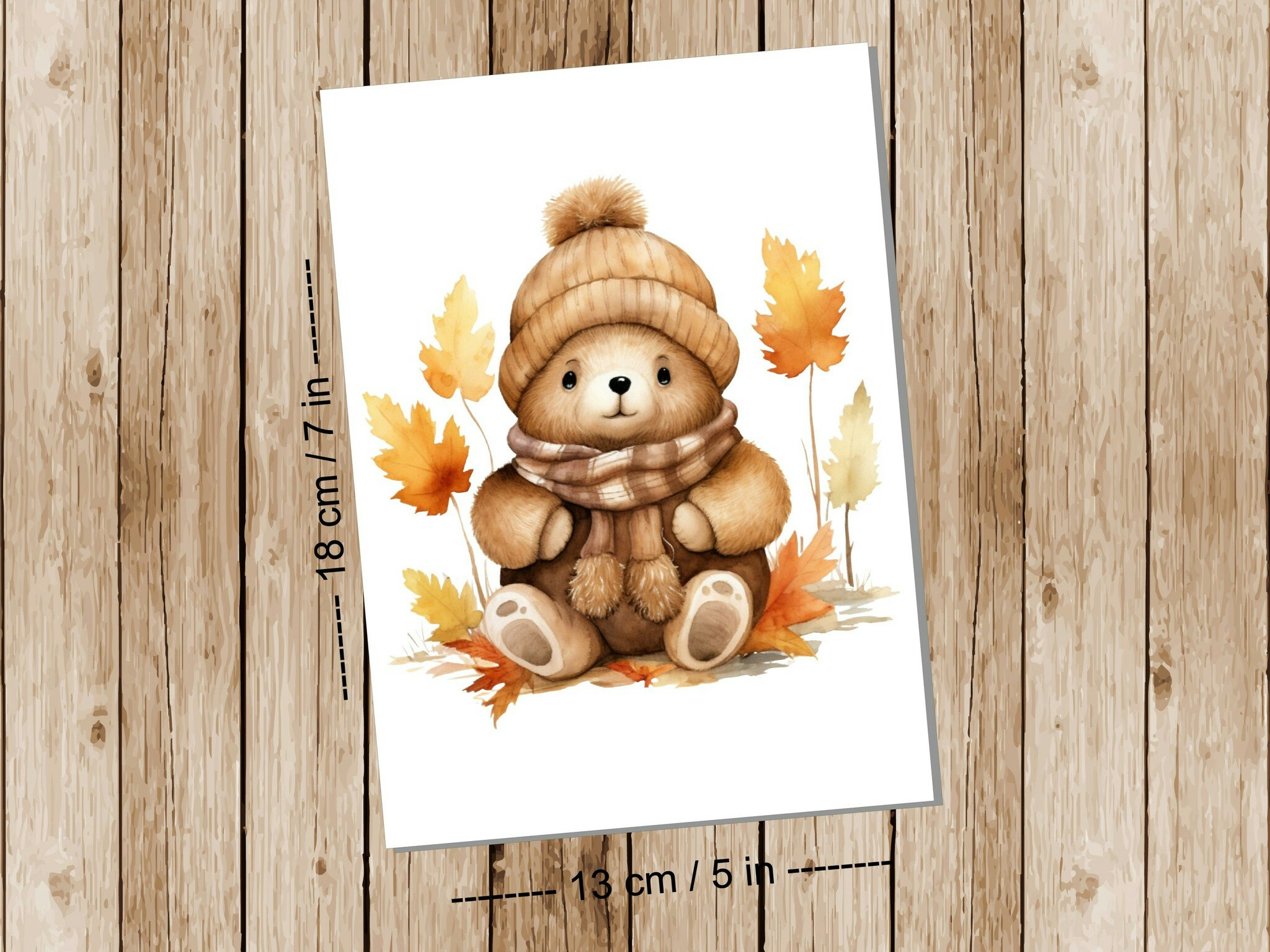 Fall Bear - Art print