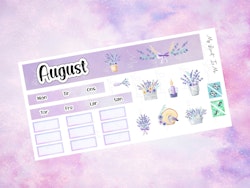 Hobonichi Weeks - August Lavender