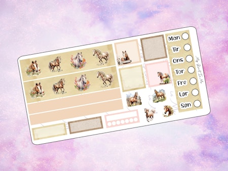 Hobonichi Weeks - Horses