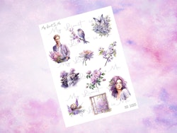 SS1025 Purple flowers