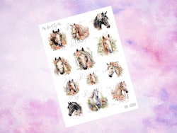 SS1035 Horses and flowers