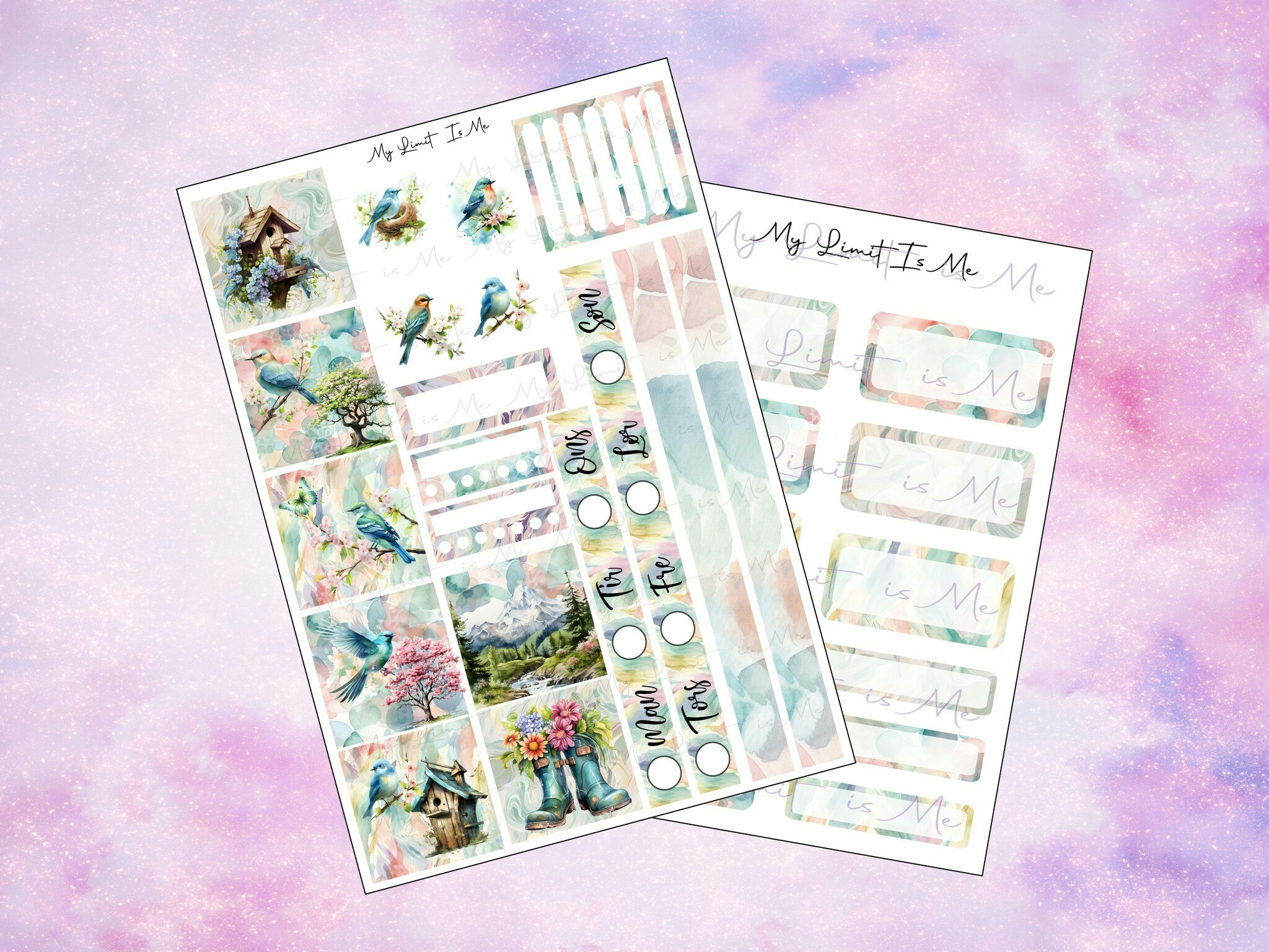 Hobonichi Cousin - Birds