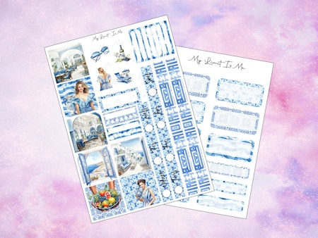 Hobonichi Cousin - Santorini
