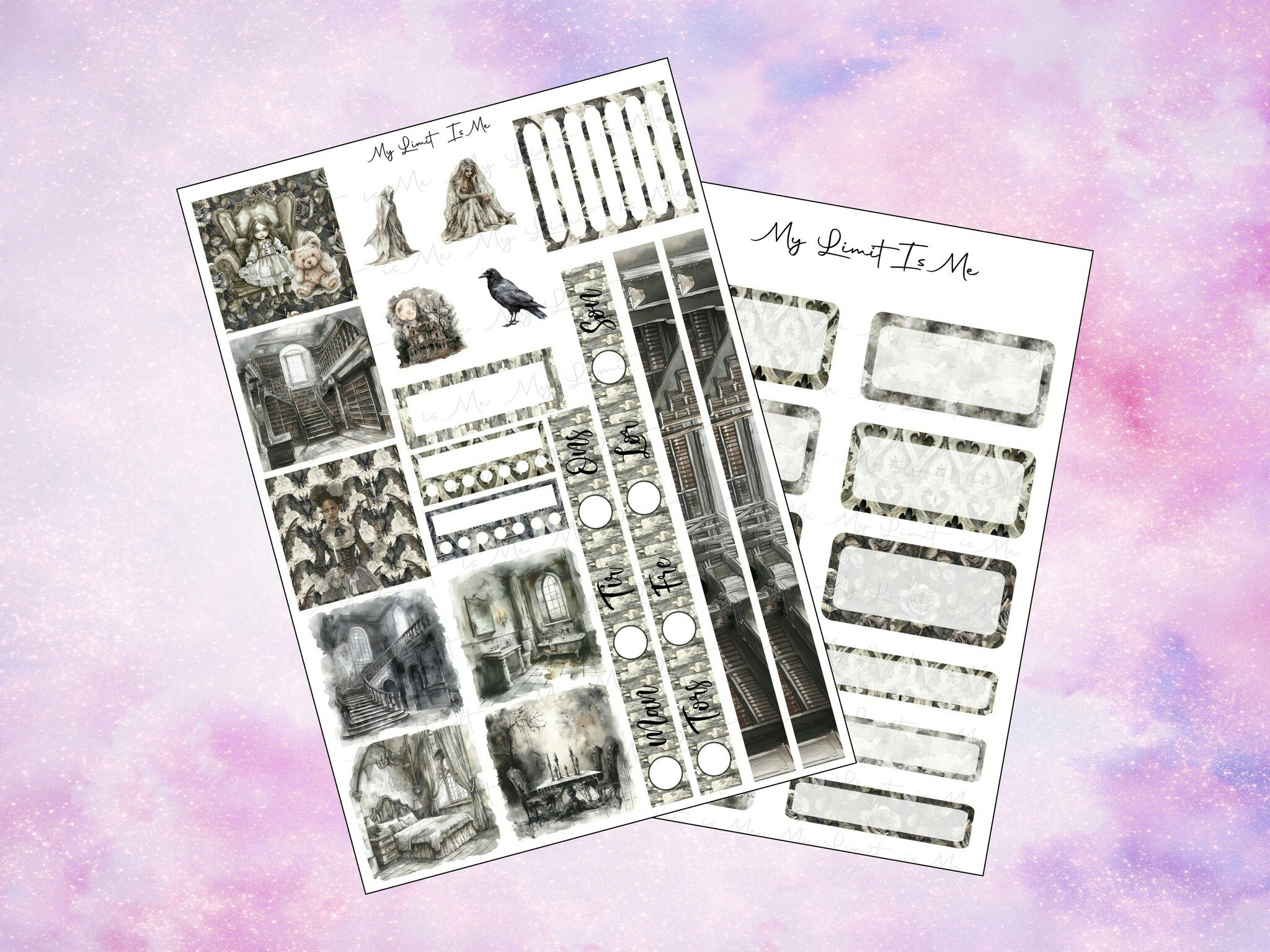 Hobonichi Cousin - Haunted House