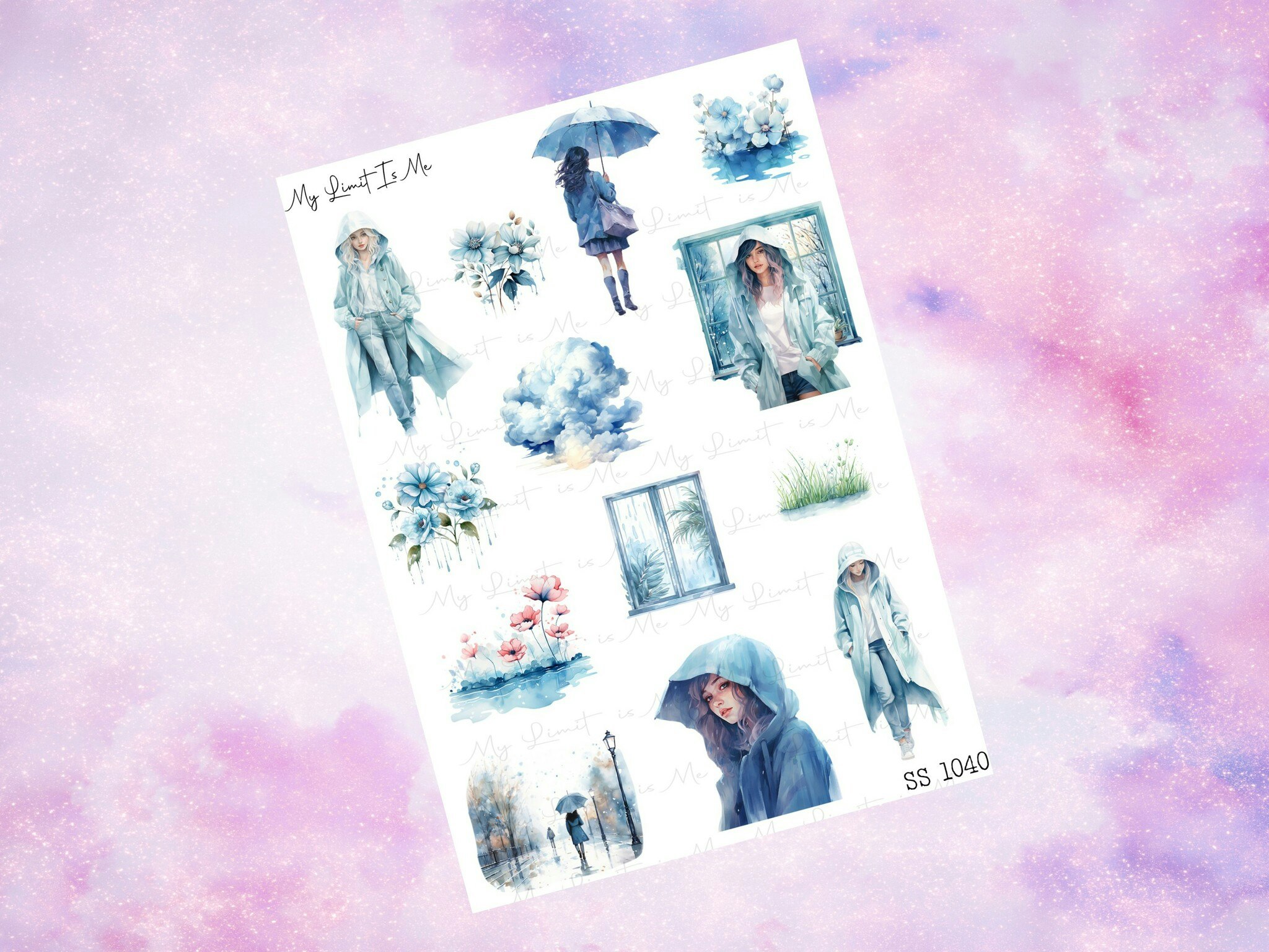 SS1040 Rainy Day blue
