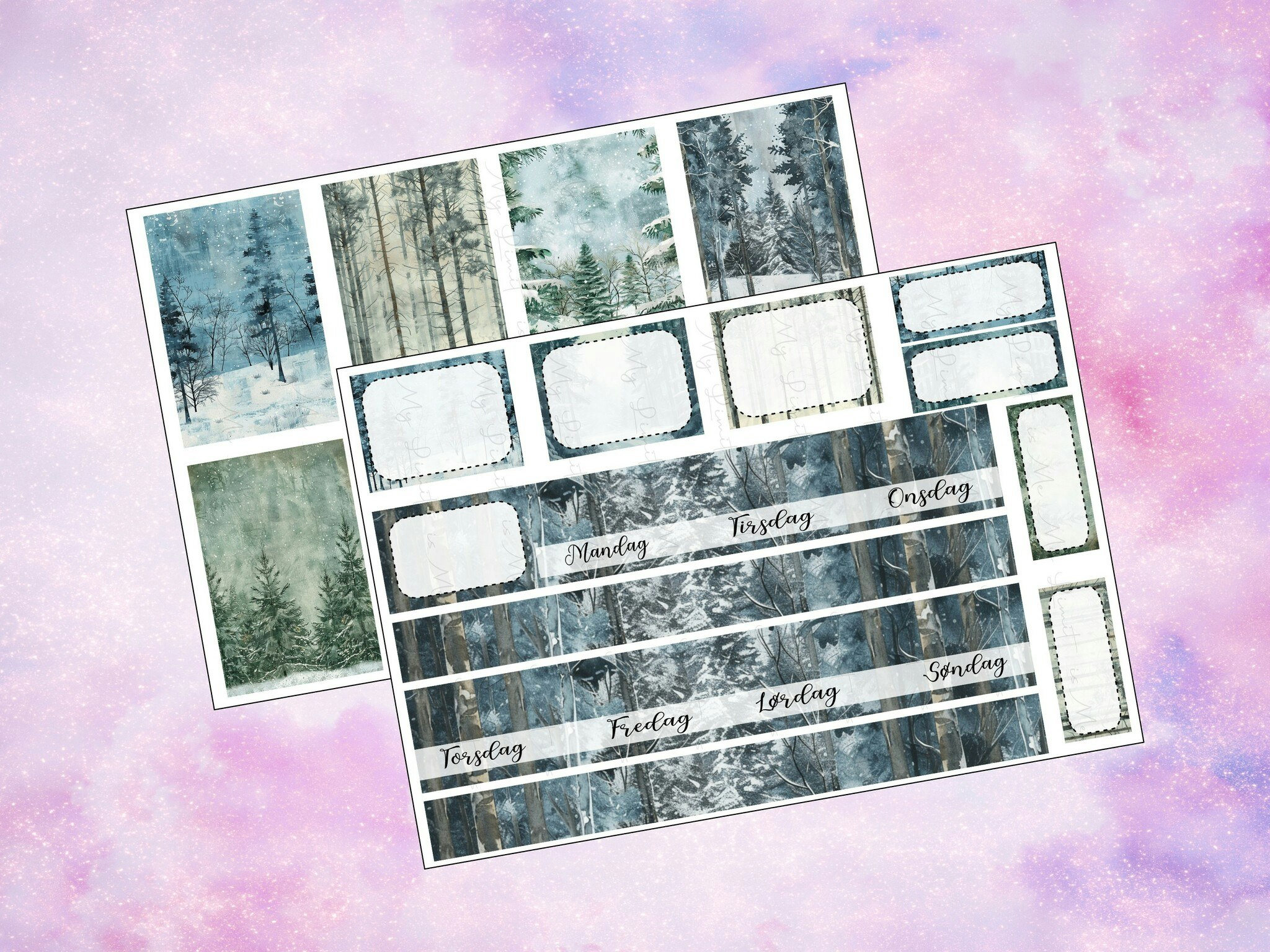 Happy Planner - HP1006 - Winter forest