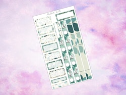 Hobonichi Cousin Mini Weekly - HC1004 - Teal Flowers