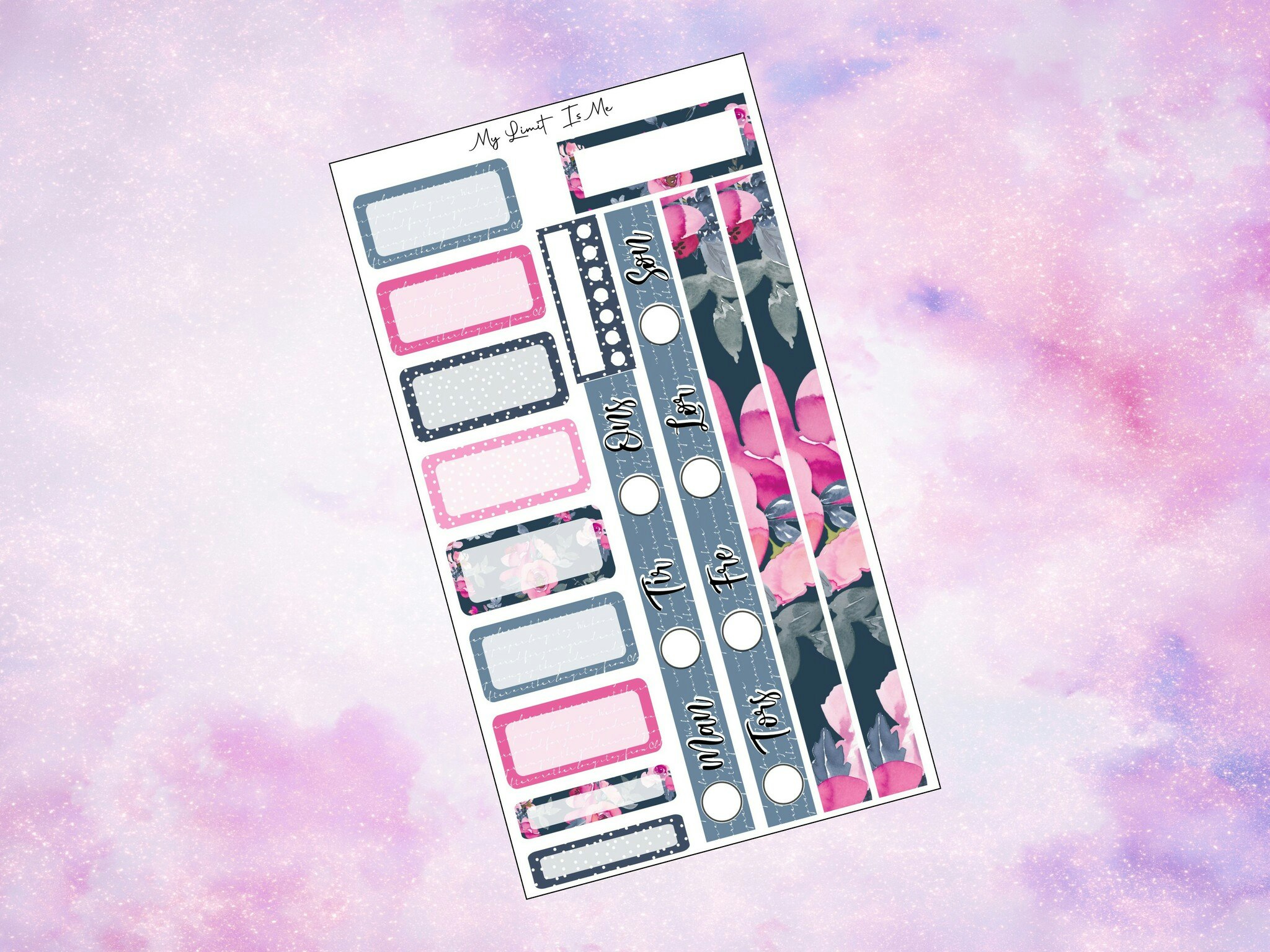 Hobonichi Cousin Mini Weekly - HC1006 - Pink and Blue