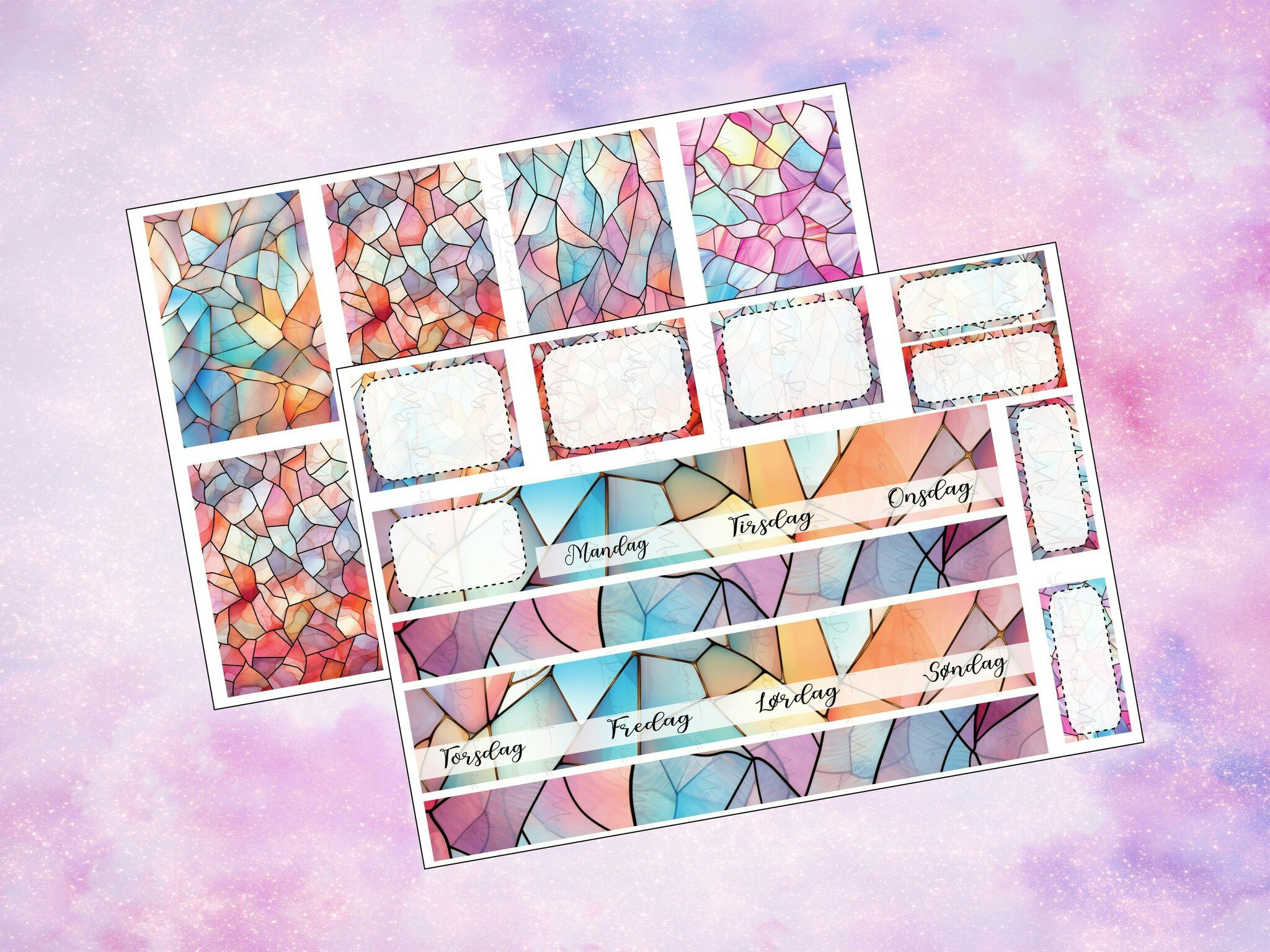 Happy Planner - HP1002 - Stained Glass