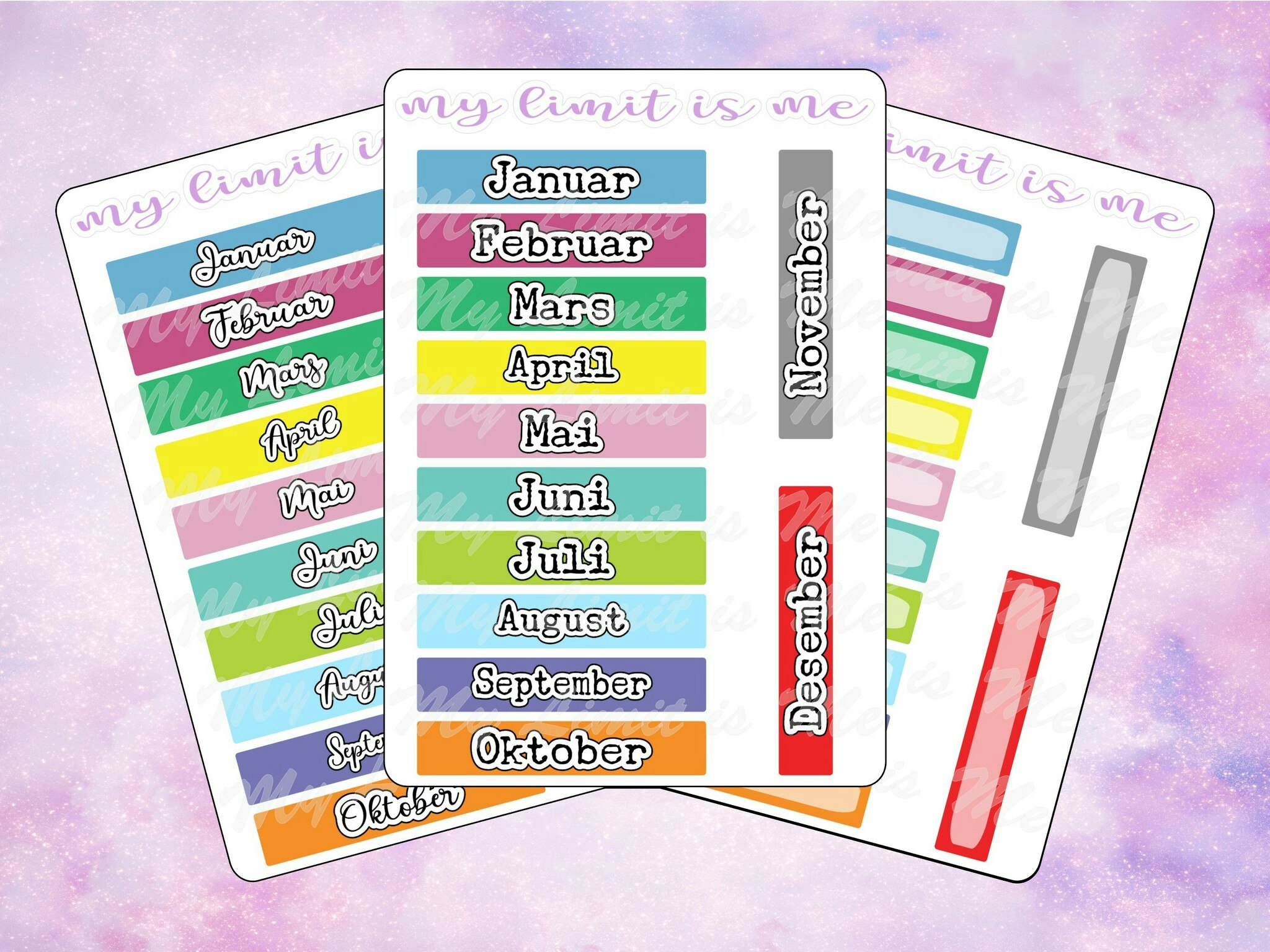 Hobonichi Cousin - Yearly months covers