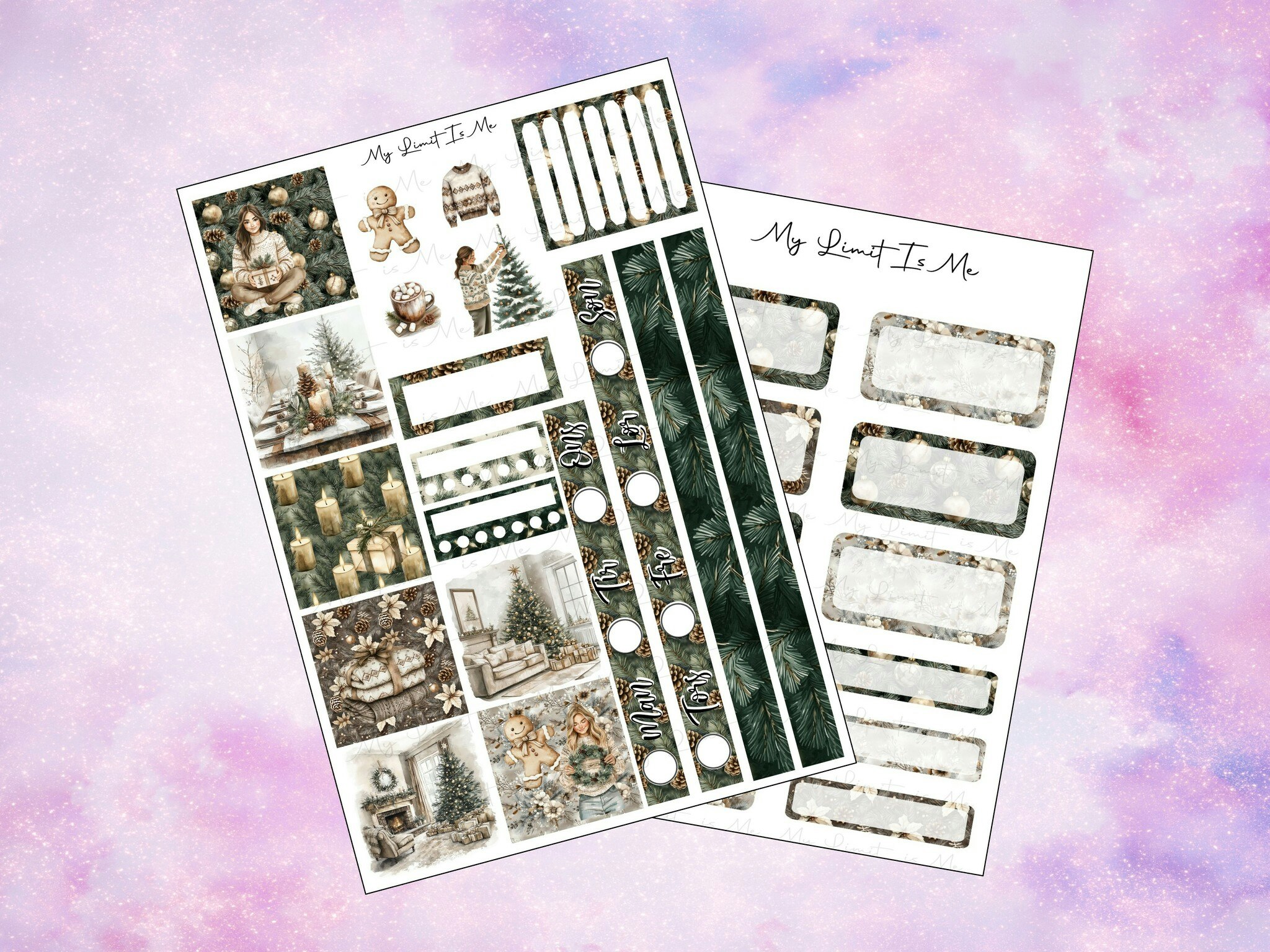 Hobonichi Cousin - Rustic Christmas