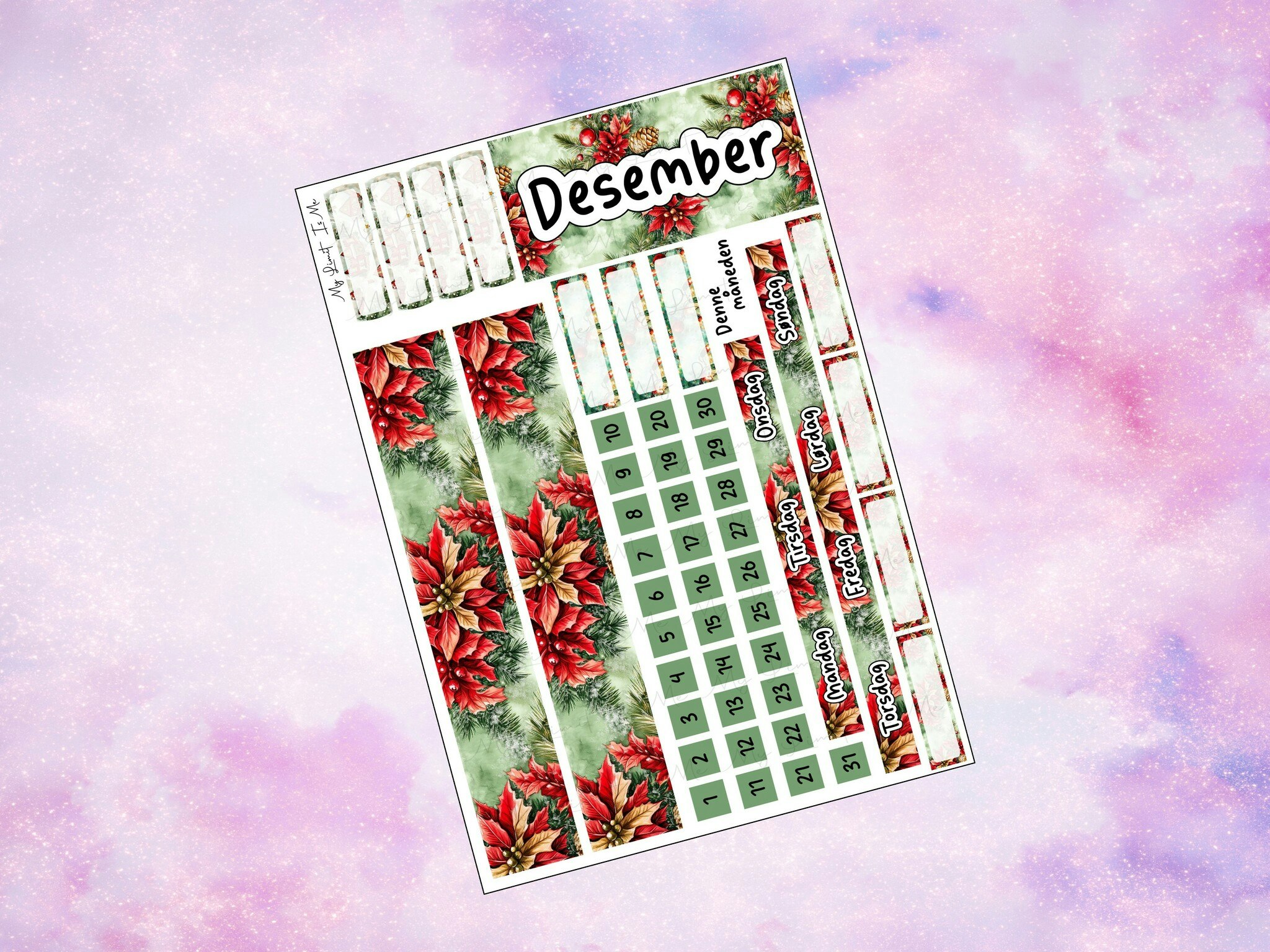 Hobonichi Cousin - December 2
